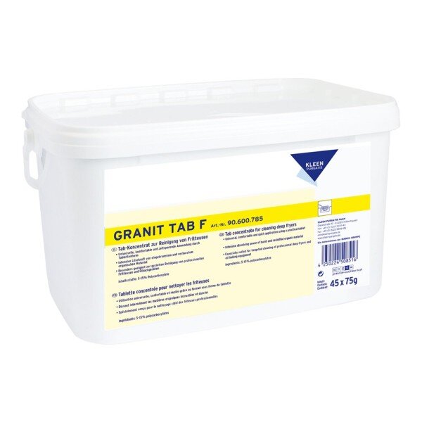 Kleen Purgatis Мийний засіб для фритюрниць Granit Tab F 45х75 гр image
