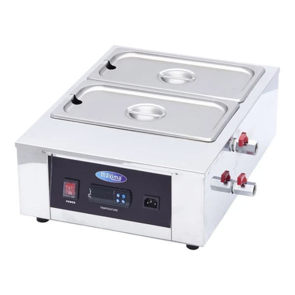 MAXIMA Машина для розтоплення шоколаду 2 x 1/3 GN 10см 09374050 image