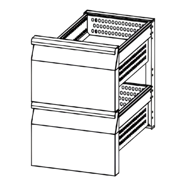 Samaref Додаткові охолоджувальні ящики з нержавіючої сталі CAS1212S image
