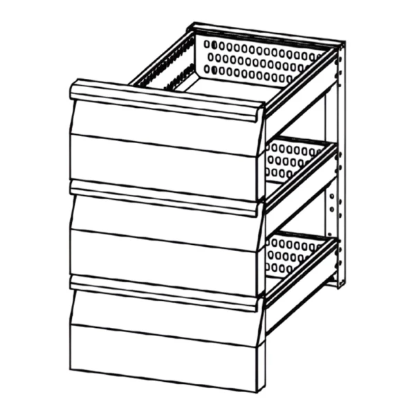 Samaref Додаткові охолоджувальні ящики з нержавіючої сталі CAS1323S image