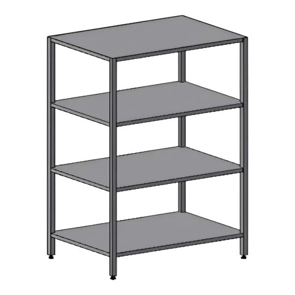 Стелаж 4 рівні 1800х600х1800 image