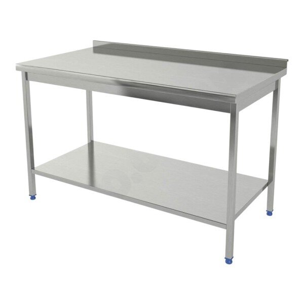 Стіл з бортом і полицею 800х500х770 image